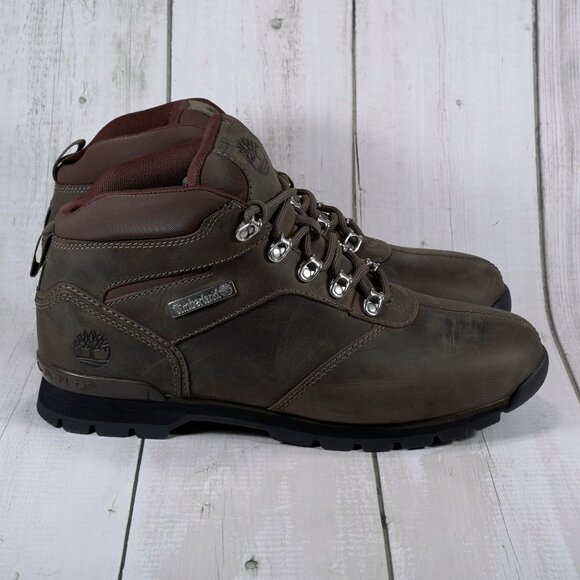 Timberland Splitrock Mid Hiker Leather Men\'s Ankle Hiking Boots - Size 10 M main image 7